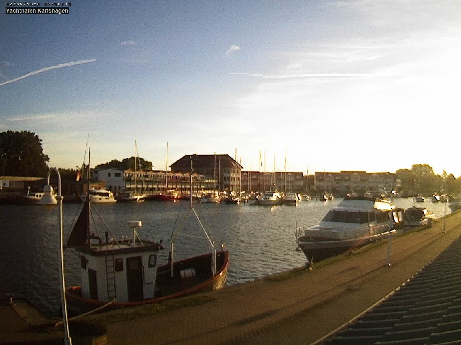 Archiv Foto Webcam Usedom: Yachthafen Karlshagen