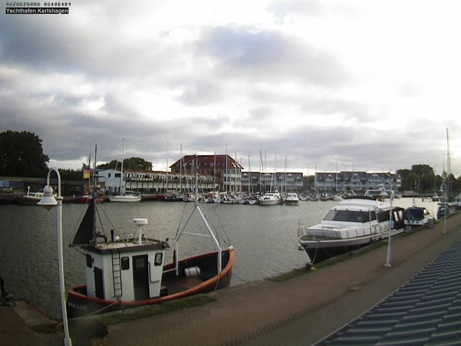 Archiv Foto Webcam Usedom: Yachthafen Karlshagen