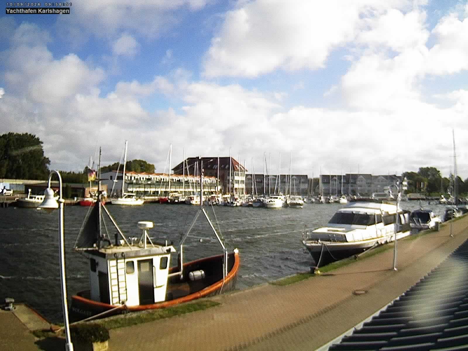 Archiv Foto Webcam Usedom: Yachthafen Karlshagen