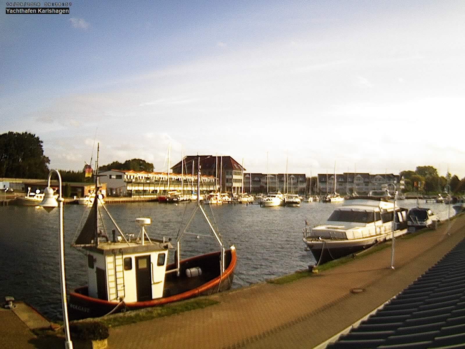 Archiv Foto Webcam Usedom: Yachthafen Karlshagen