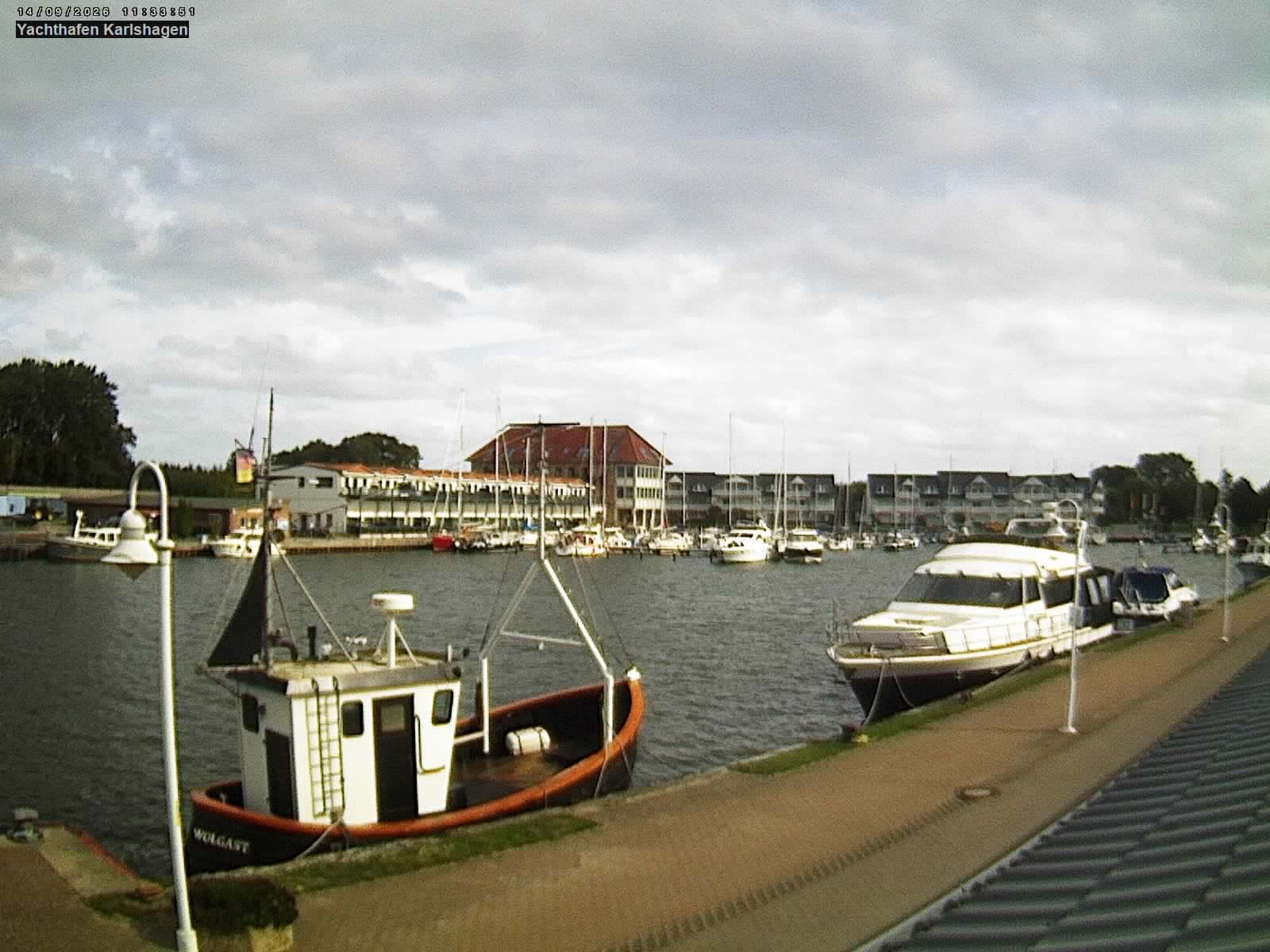 Archiv Foto Webcam Usedom: Yachthafen Karlshagen