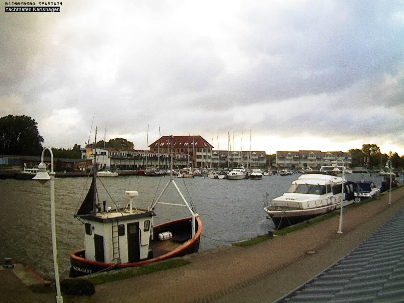 Archived image Webcam Marina of Karlshagen