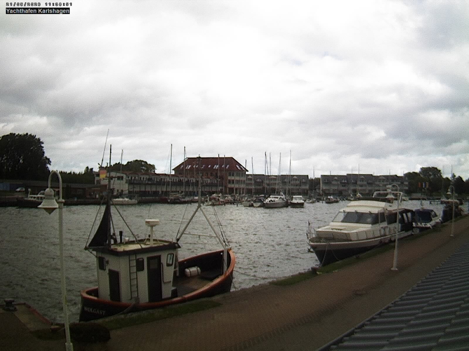 Archived image Webcam Marina of Karlshagen
