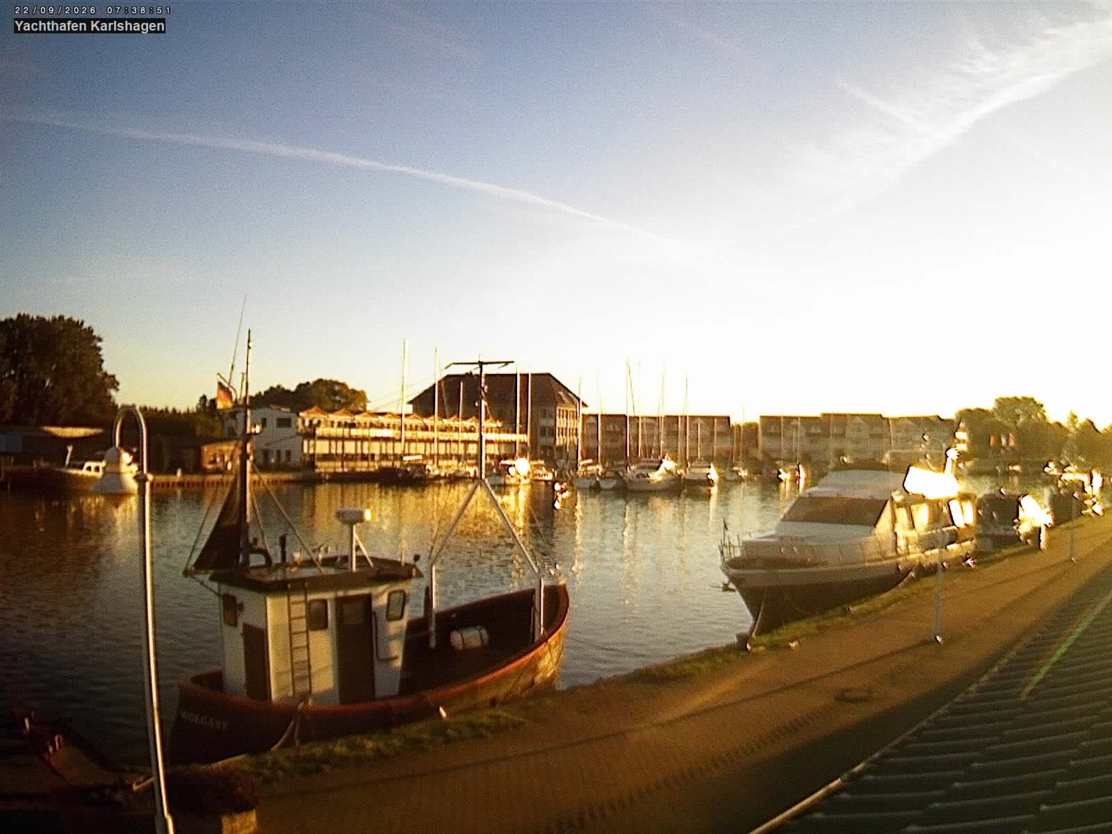 Archiv Foto Webcam Usedom: Yachthafen Karlshagen