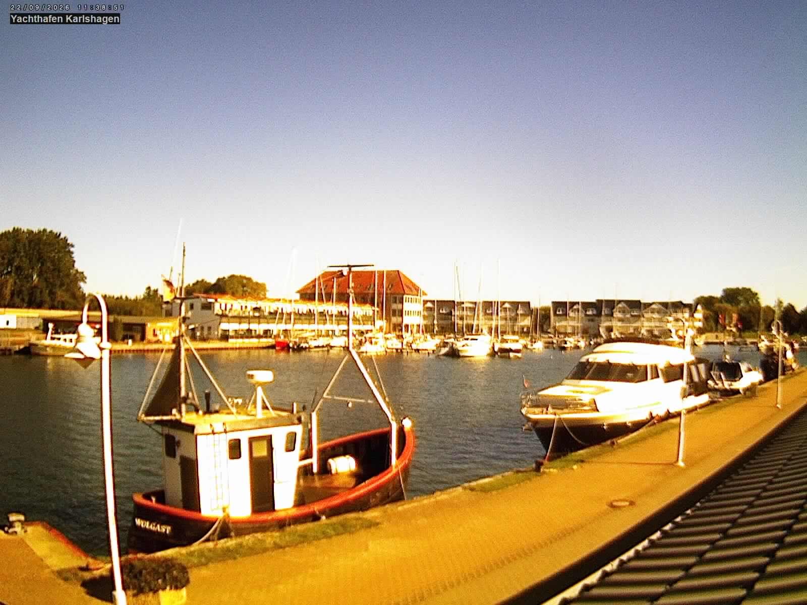 Archiv Foto Webcam Usedom: Yachthafen Karlshagen