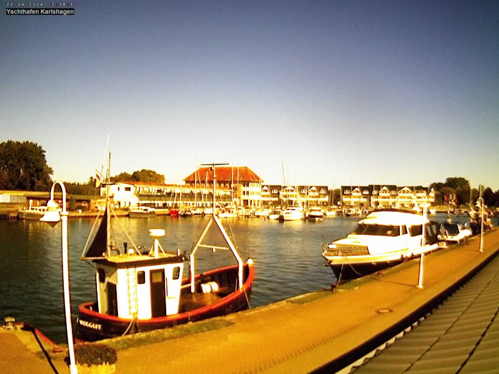 Archiv Foto Webcam Usedom: Yachthafen Karlshagen
