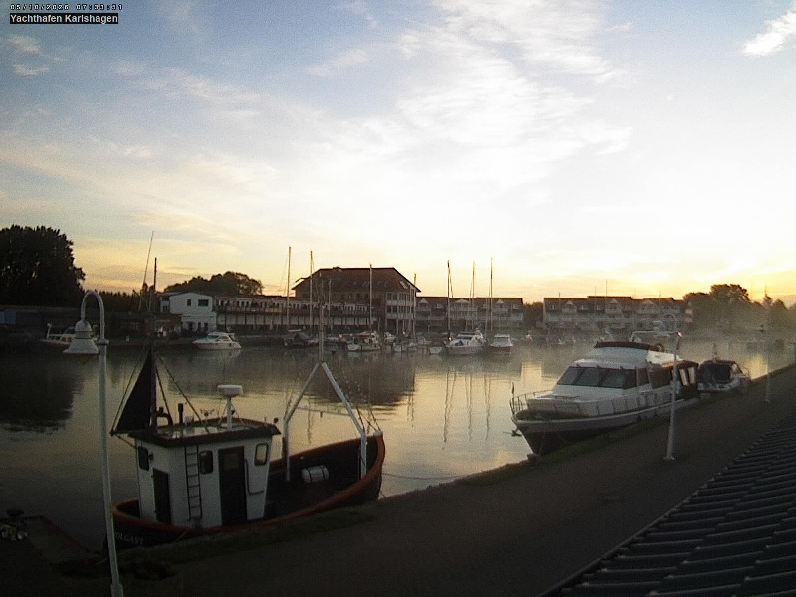 Archiv Foto Webcam Usedom: Yachthafen Karlshagen