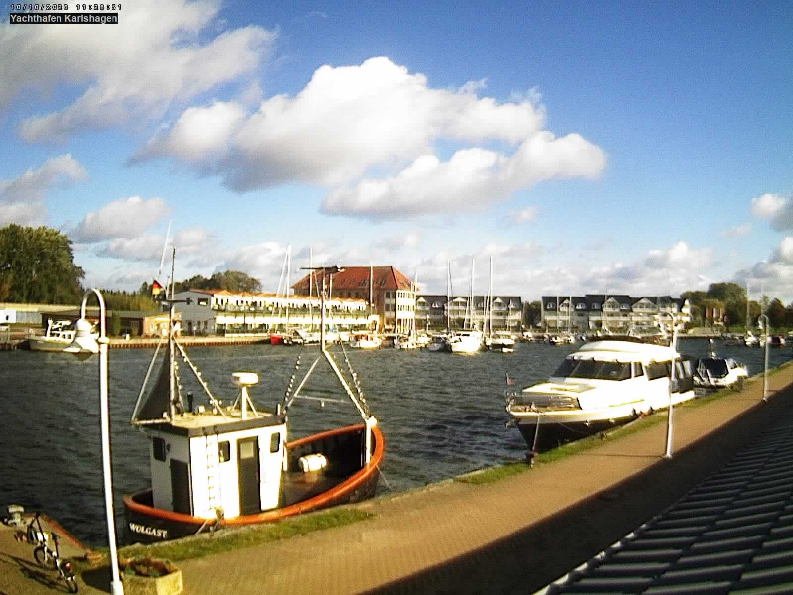 Archived image Webcam Marina of Karlshagen