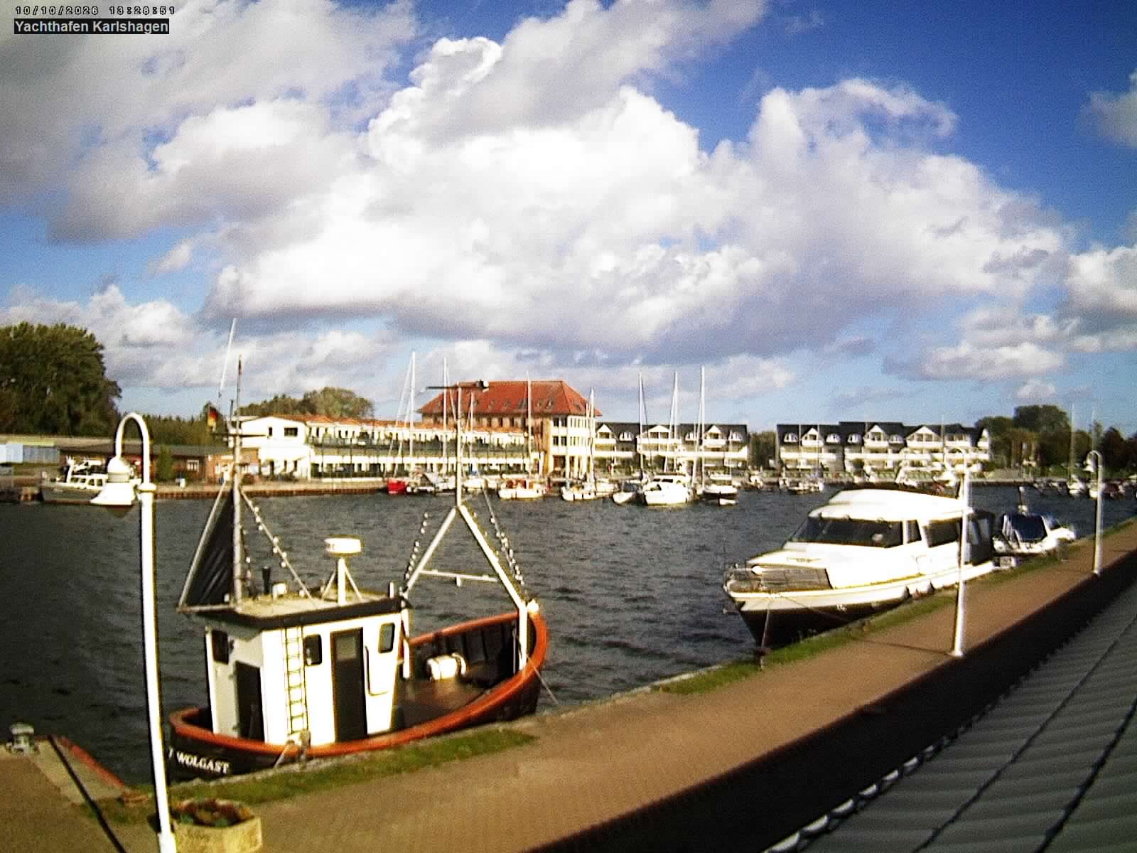 Archived image Webcam Marina of Karlshagen