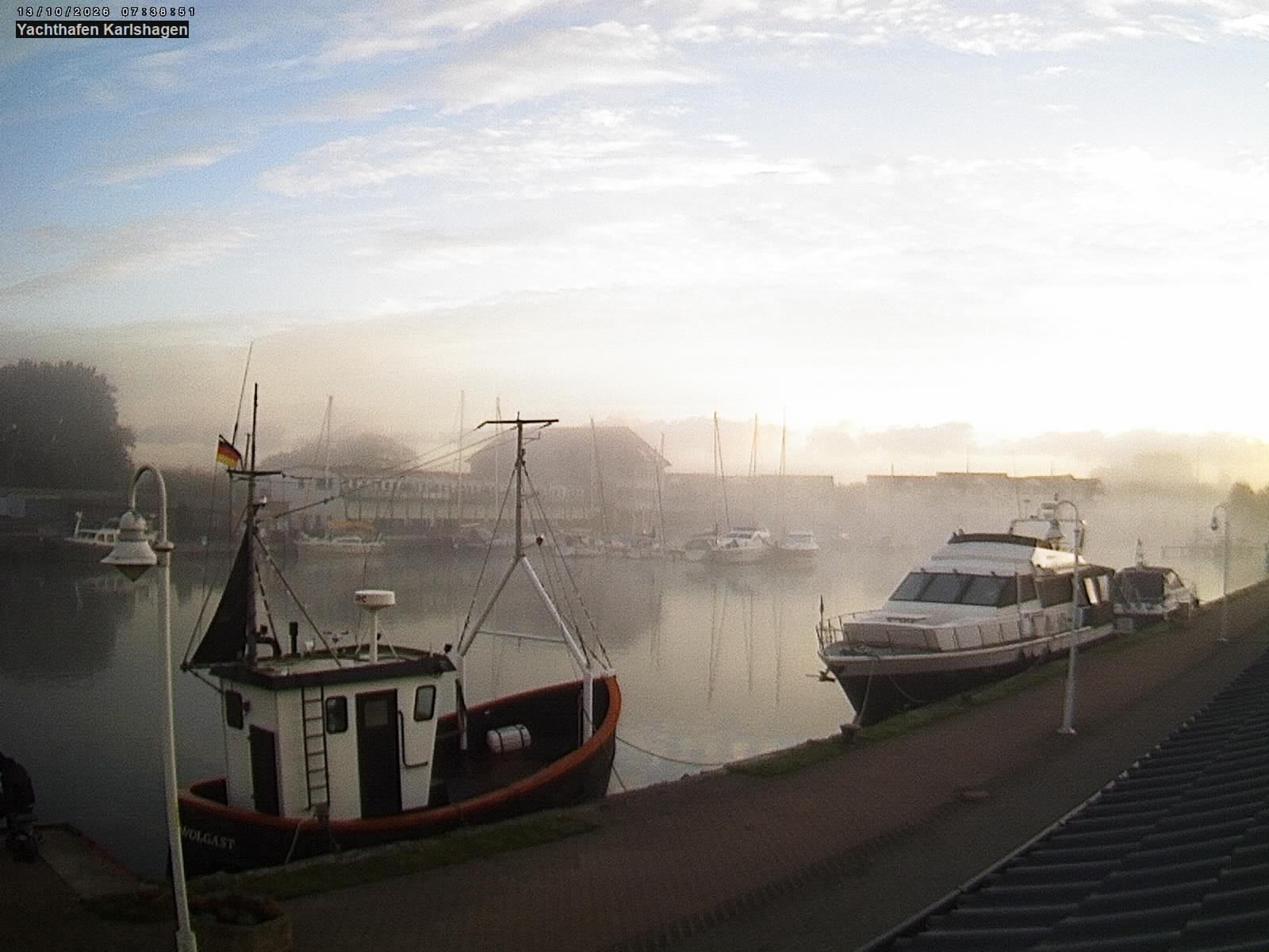 Archiv Foto Webcam Usedom: Yachthafen Karlshagen