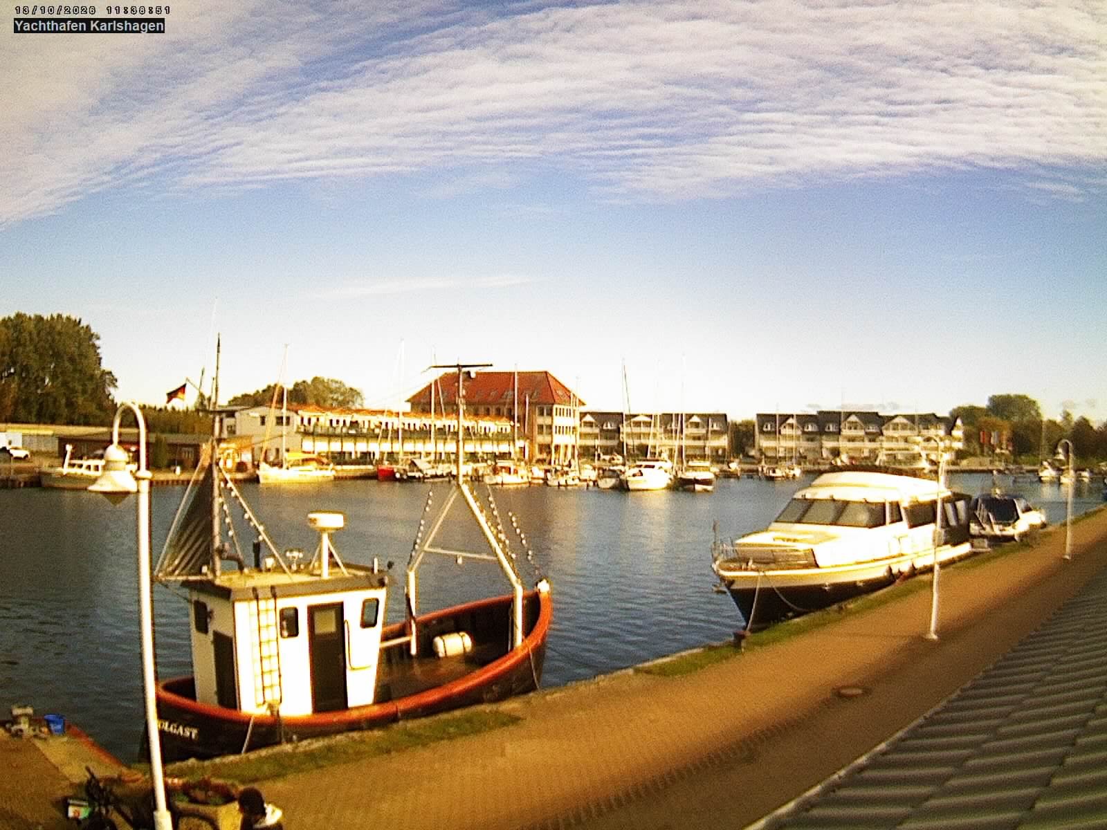 Archiv Foto Webcam Usedom: Yachthafen Karlshagen