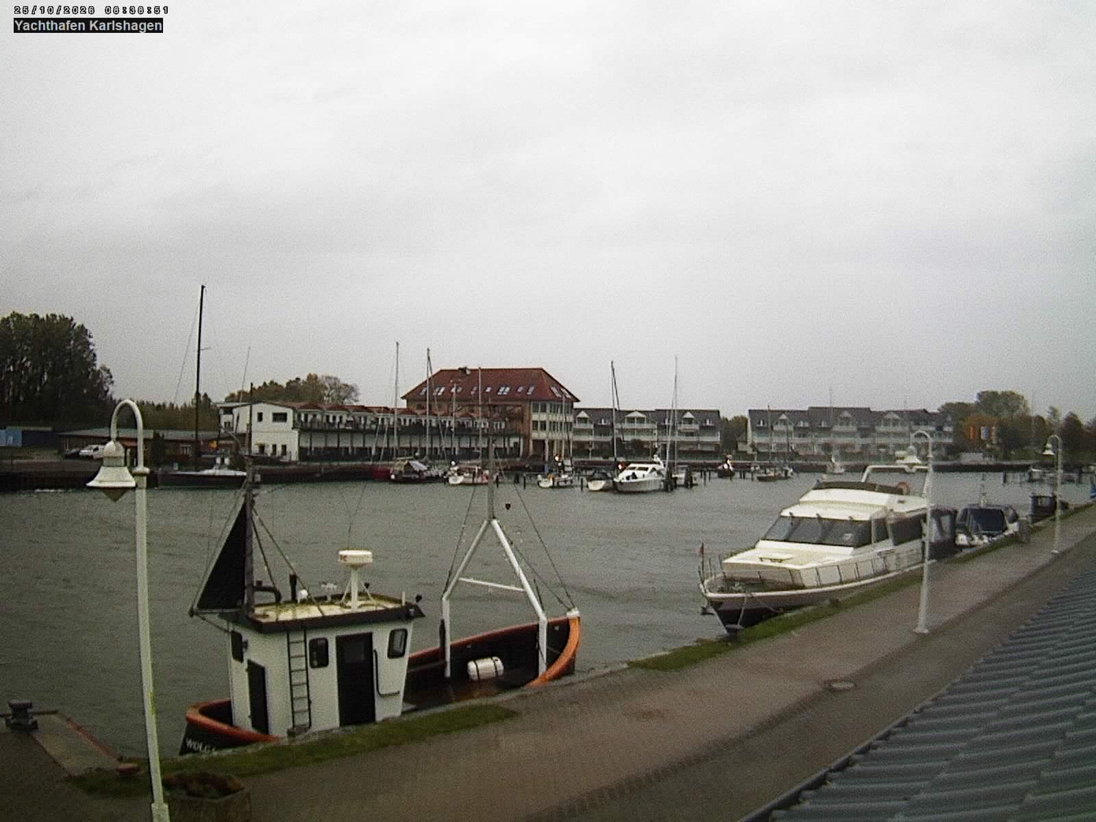 Archiv Foto Webcam Usedom: Yachthafen Karlshagen