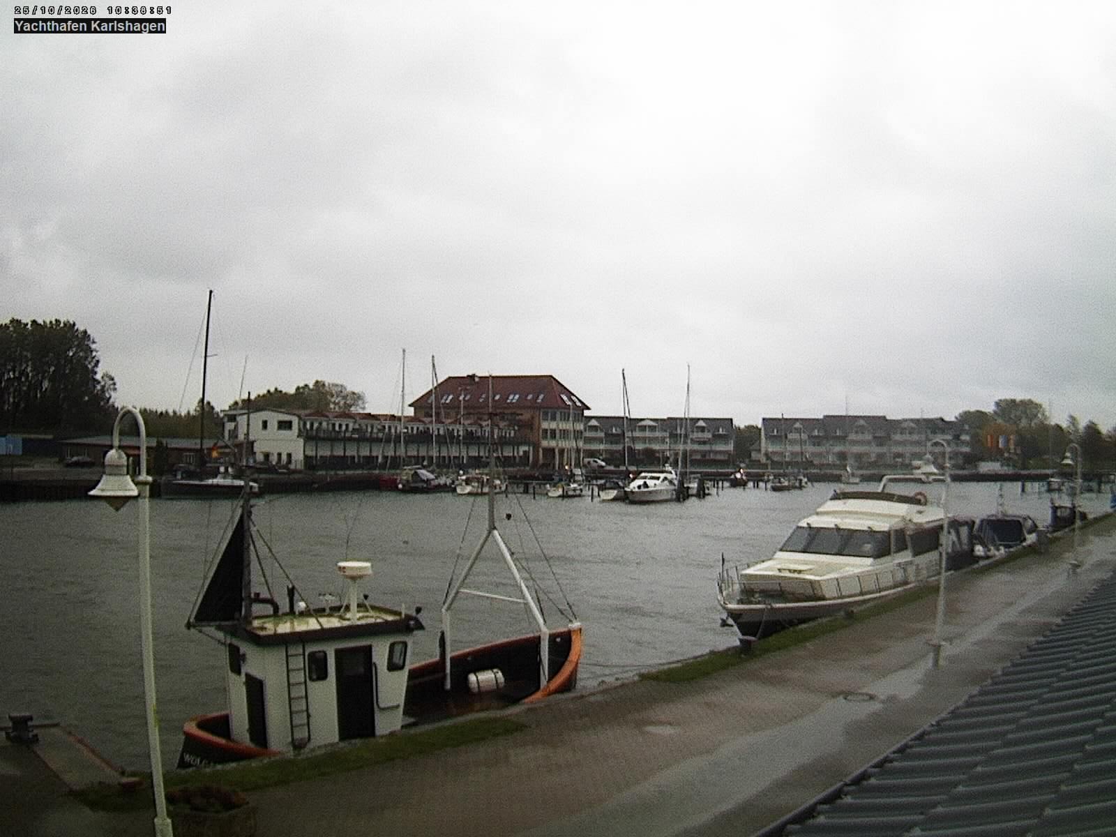 Archiv Foto Webcam Usedom: Yachthafen Karlshagen
