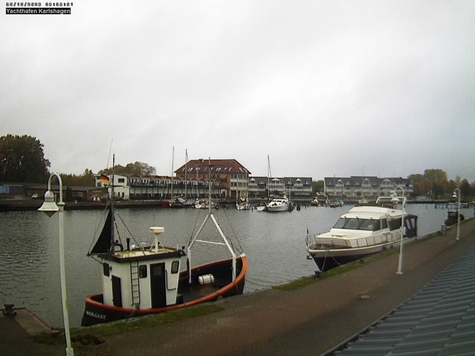 Archiv Foto Webcam Usedom: Yachthafen Karlshagen