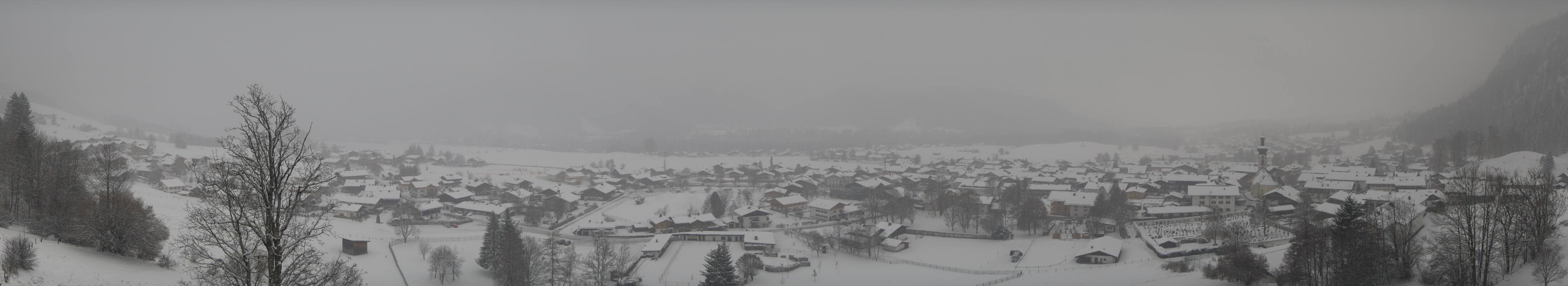 Archiv Foto Webcam Panoramablick auf das Dorf Reit im Winkl