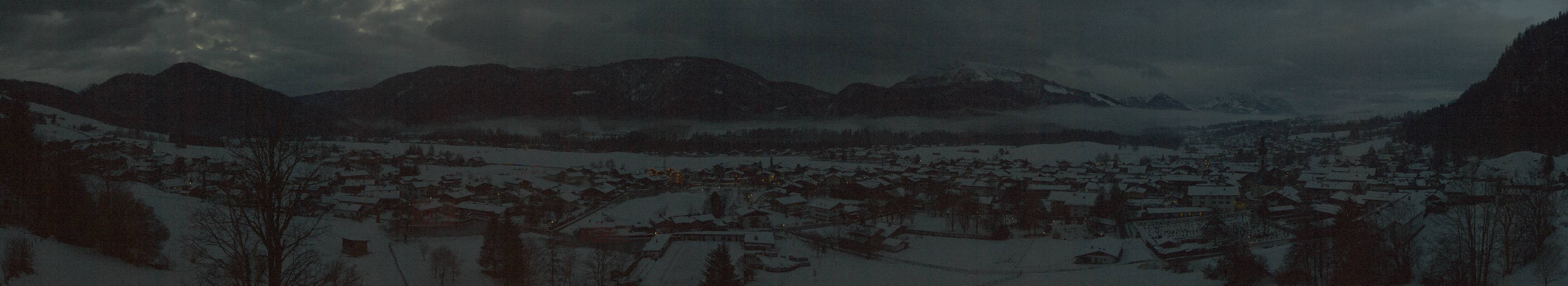 Archiv Foto Webcam Panoramablick auf das Dorf Reit im Winkl