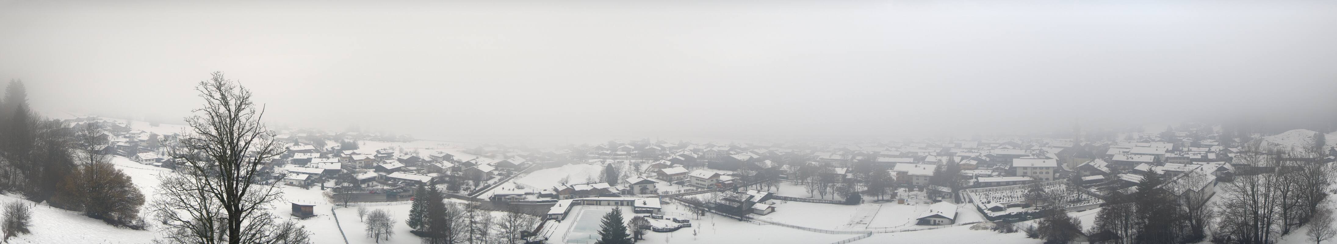 Archiv Foto Webcam Panoramablick auf das Dorf Reit im Winkl