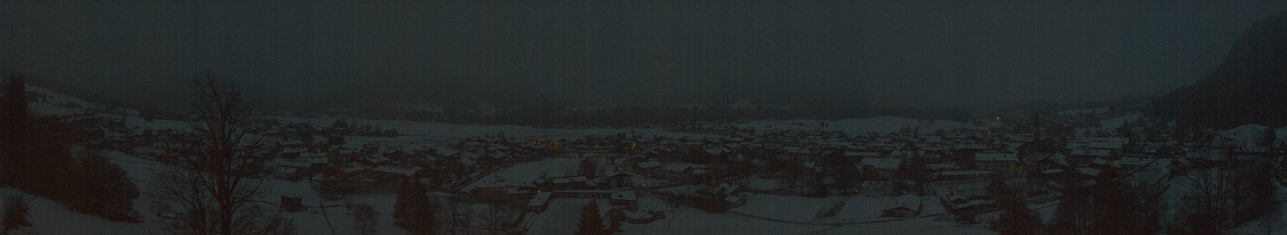 Archiv Foto Webcam Panoramablick auf das Dorf Reit im Winkl