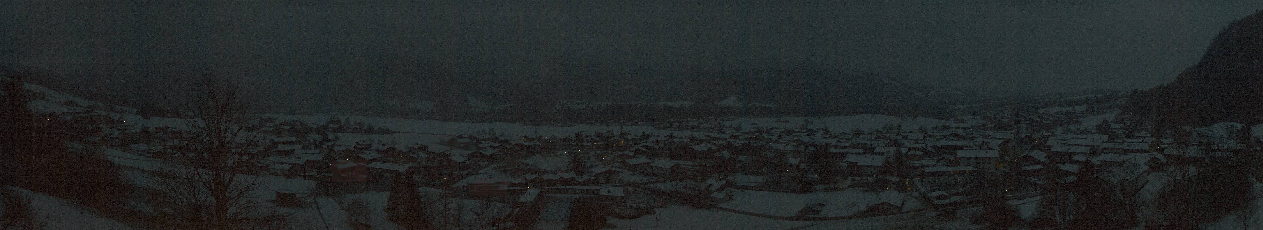 Archiv Foto Webcam Panoramablick auf das Dorf Reit im Winkl