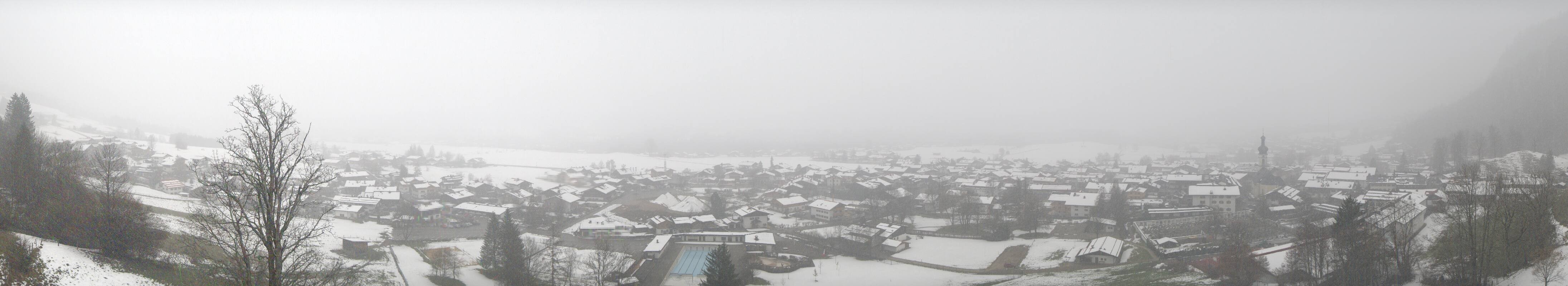 Archiv Foto Webcam Panoramablick auf das Dorf Reit im Winkl