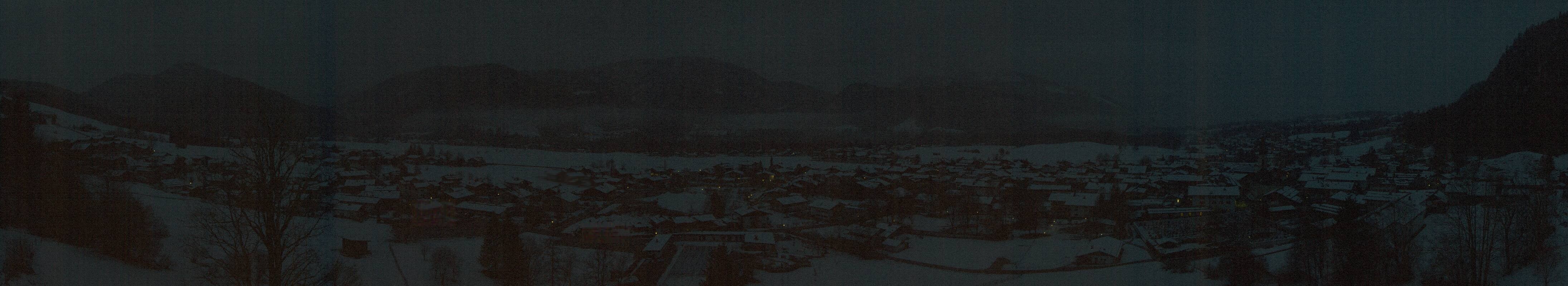 Archiv Foto Webcam Panoramablick auf das Dorf Reit im Winkl