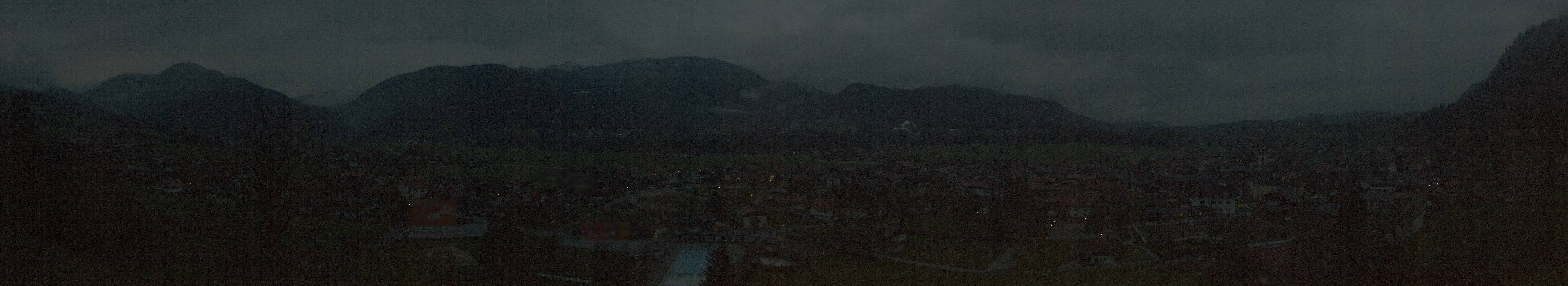 Archiv Foto Webcam Panoramablick auf das Dorf Reit im Winkl