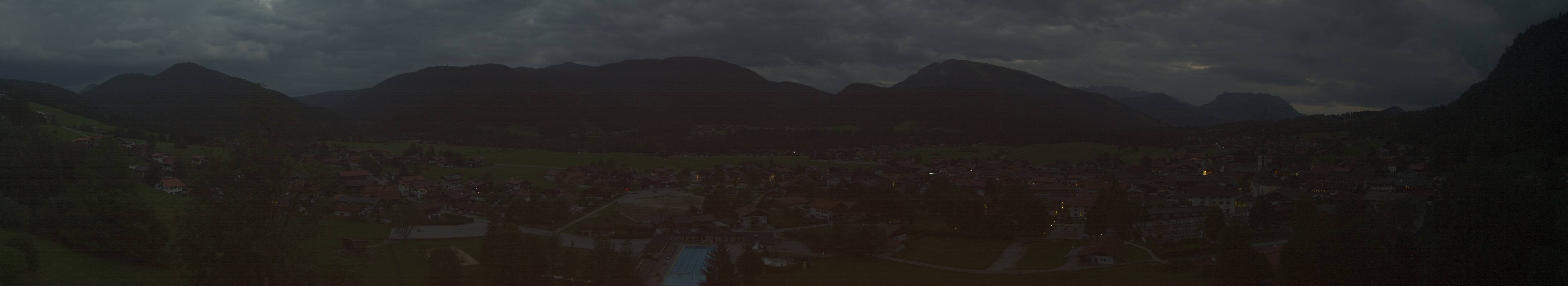 Archiv Foto Webcam Panoramablick auf das Dorf Reit im Winkl