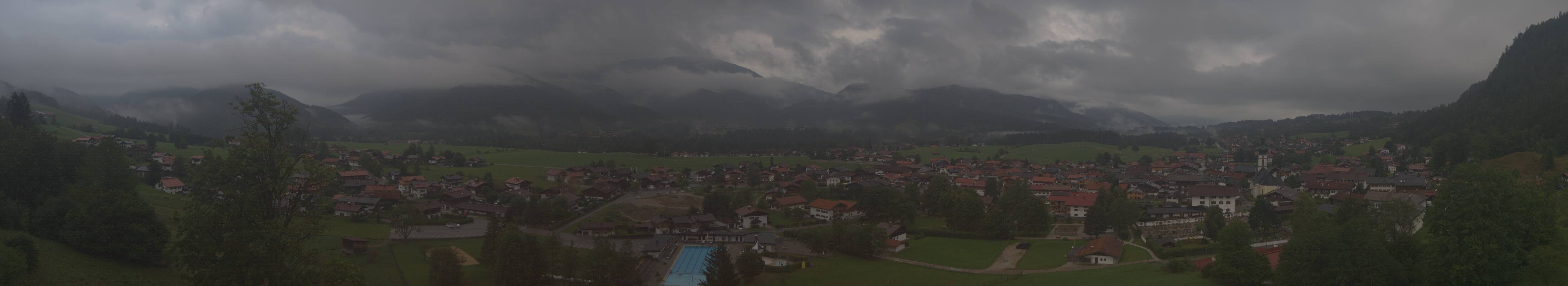 Archiv Foto Webcam Panoramablick auf das Dorf Reit im Winkl