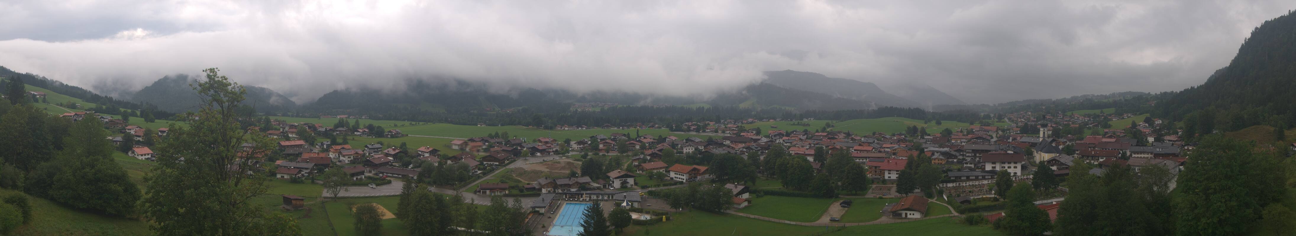 Archiv Foto Webcam Panoramablick auf das Dorf Reit im Winkl