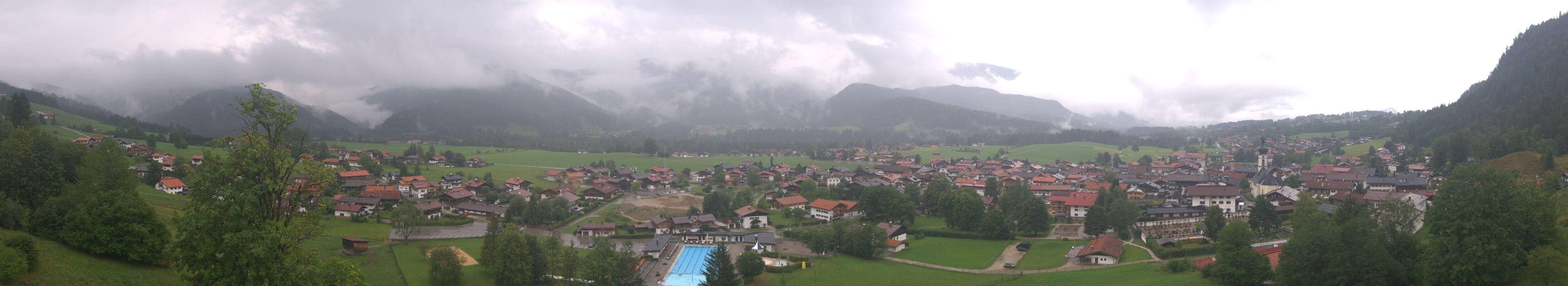 Archiv Foto Webcam Panoramablick auf das Dorf Reit im Winkl