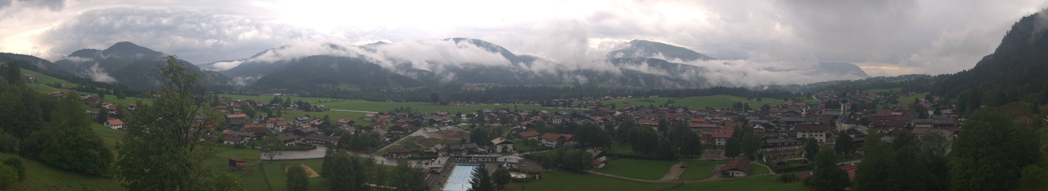 Archiv Foto Webcam Panoramablick auf das Dorf Reit im Winkl