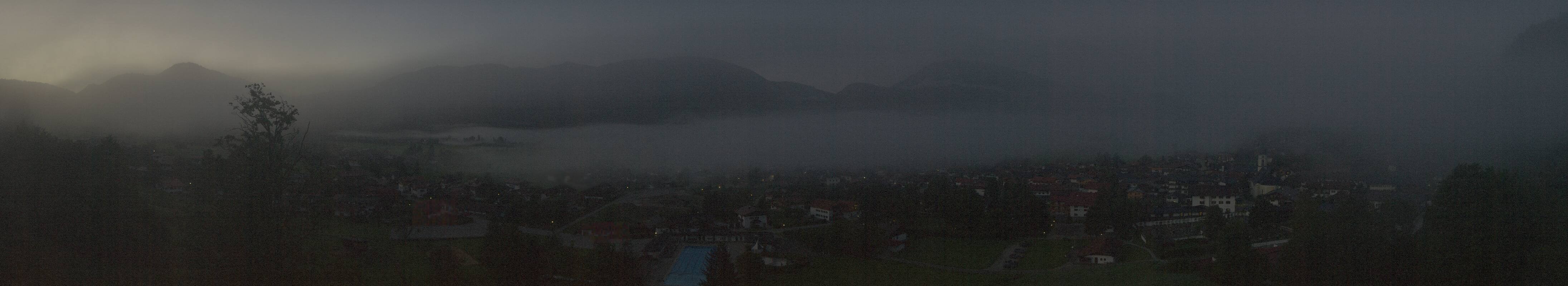 Archiv Foto Webcam Panoramablick auf das Dorf Reit im Winkl