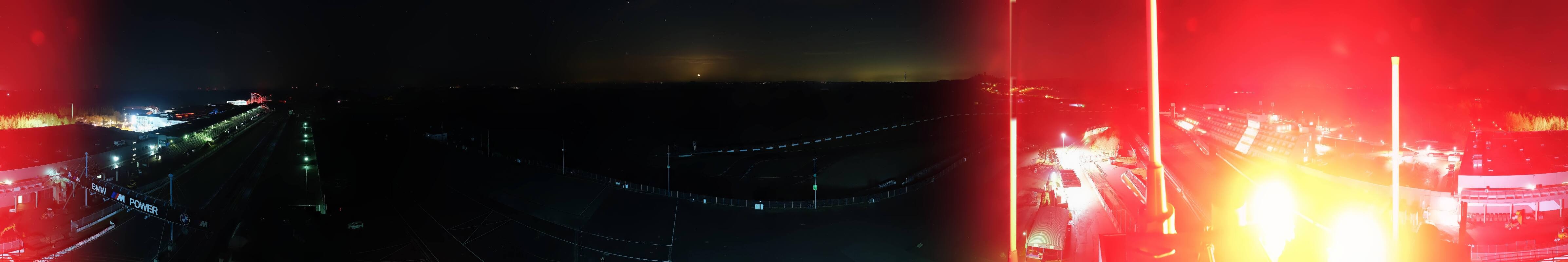 Archived image Webcam Nürburgring: Start/Finish line Grand Prix track