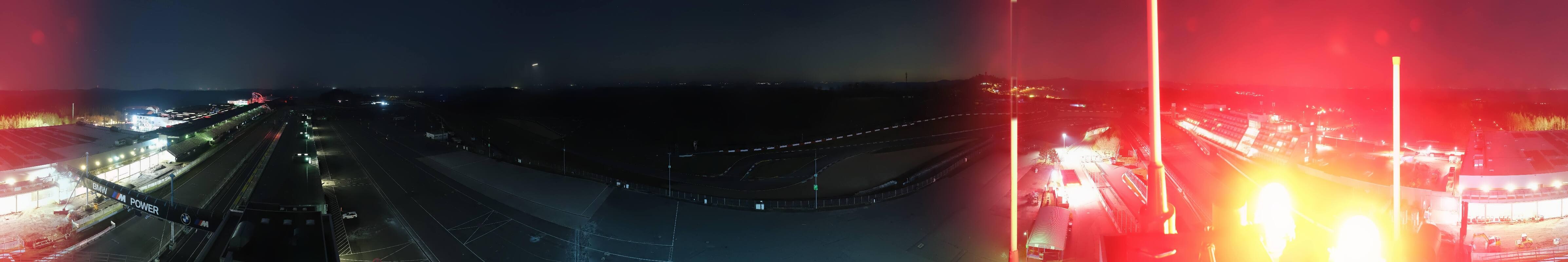 Archived image Webcam Nürburgring: Start/Finish line Grand Prix track