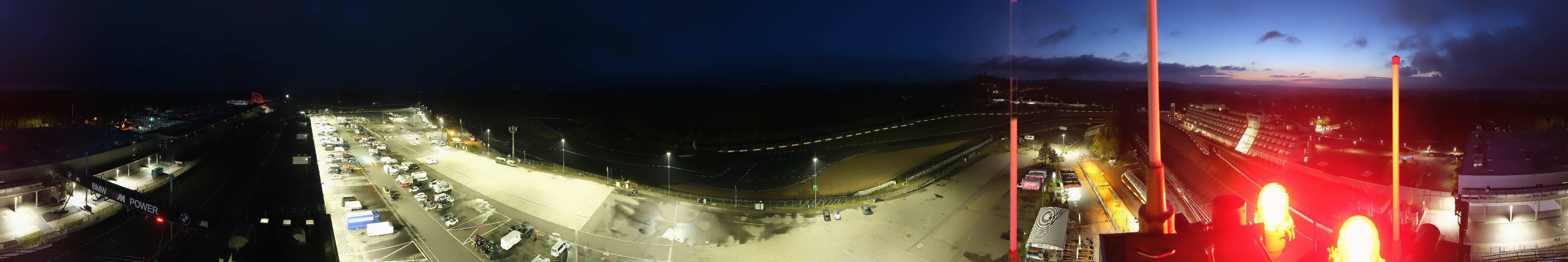 Archived image Webcam Nürburgring: Start/Finish line Grand Prix track