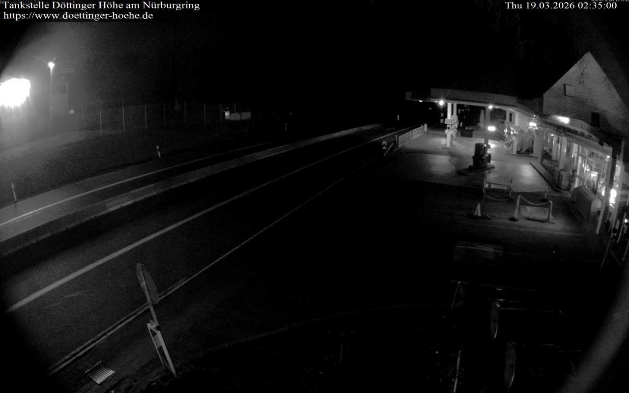 Archiv Foto Webcam Tankstelle Döttinger Höhe am Nürburgring