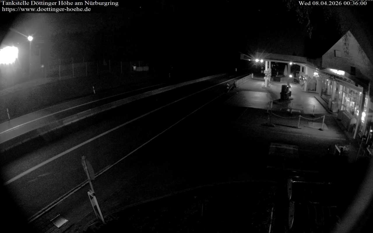 Archiv Foto Webcam Tankstelle Döttinger Höhe am Nürburgring