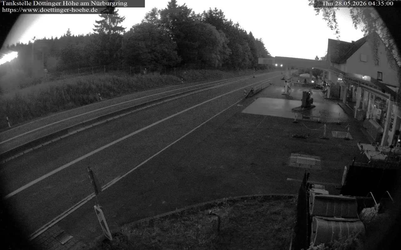 Archiv Foto Webcam Tankstelle Döttinger Höhe am Nürburgring