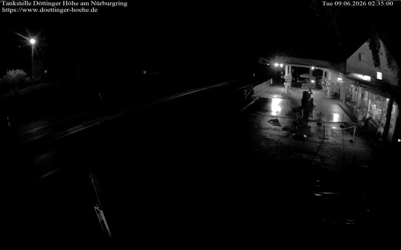 Archiv Foto Webcam Tankstelle Döttinger Höhe am Nürburgring
