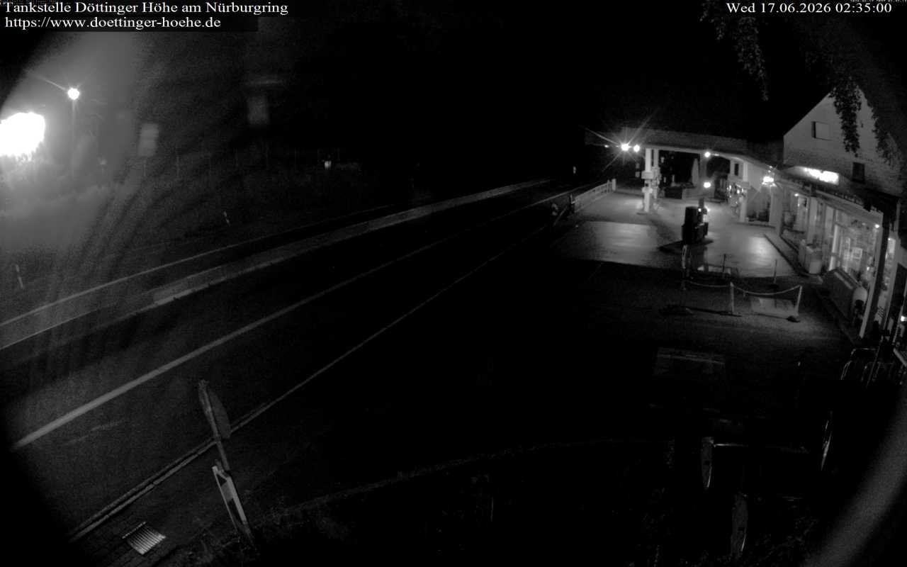 Archived image Webcam Gas station "Döttinger Höhe"