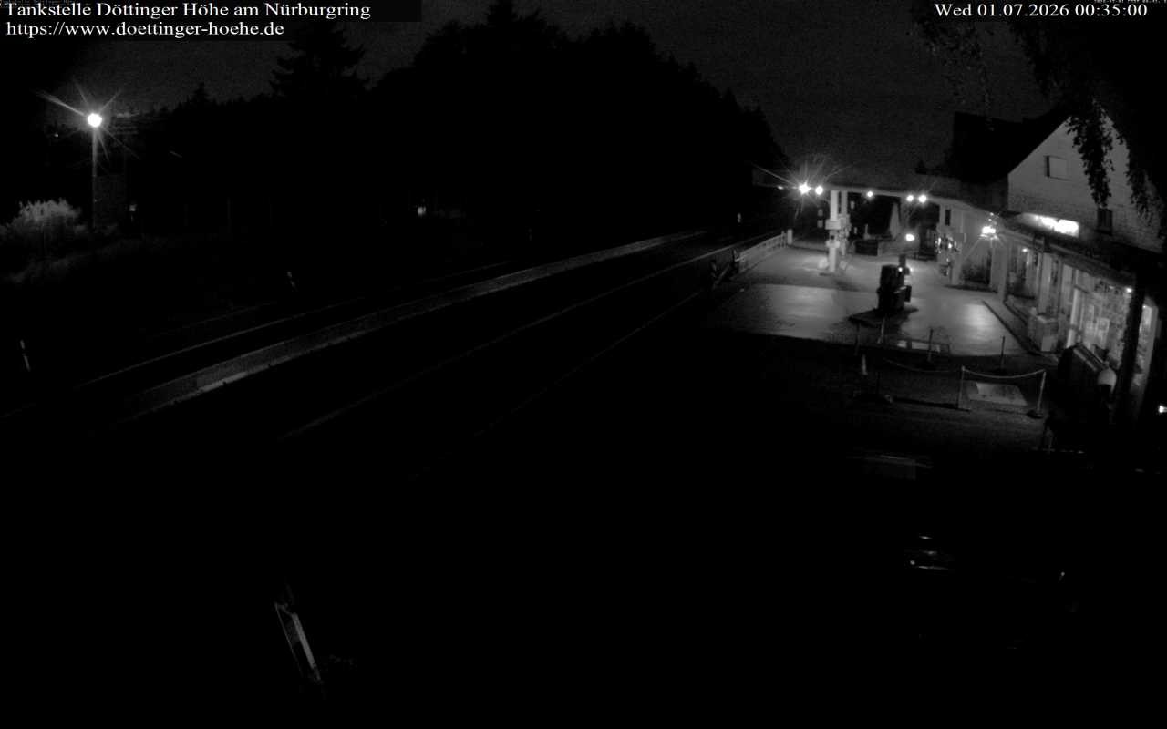Archived image Webcam Gas station "Döttinger Höhe"