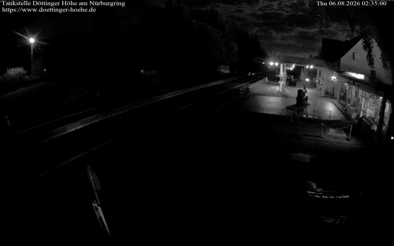 Archiv Foto Webcam Tankstelle Döttinger Höhe am Nürburgring