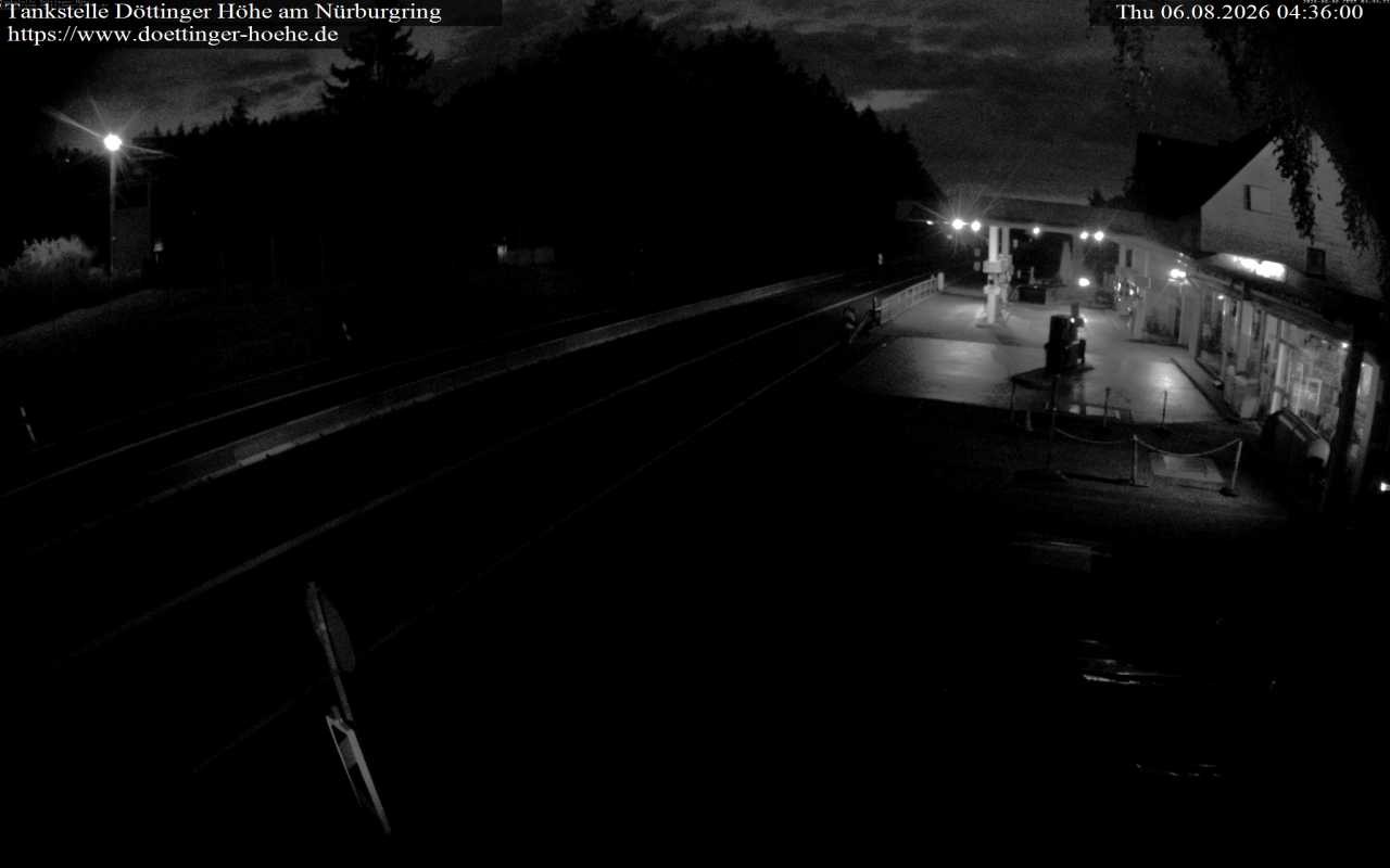 Archiv Foto Webcam Tankstelle Döttinger Höhe am Nürburgring