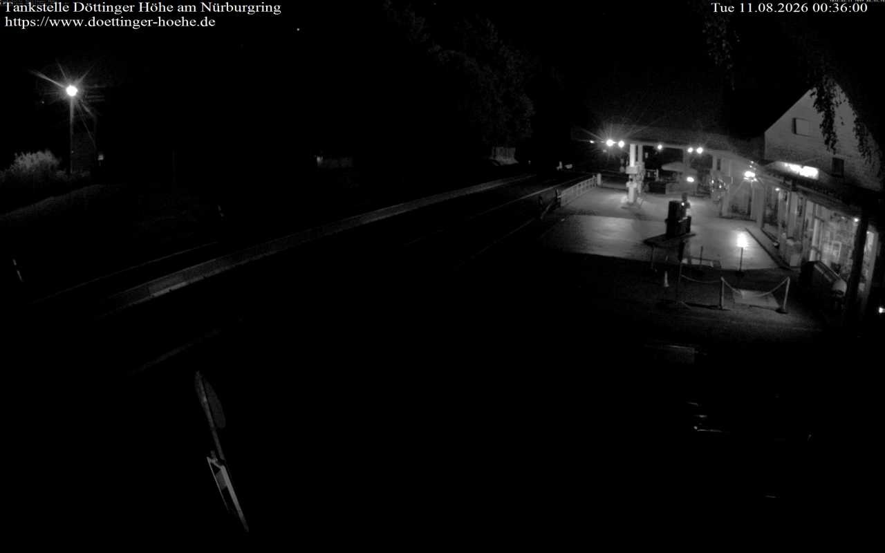 Archiv Foto Webcam Tankstelle Döttinger Höhe am Nürburgring