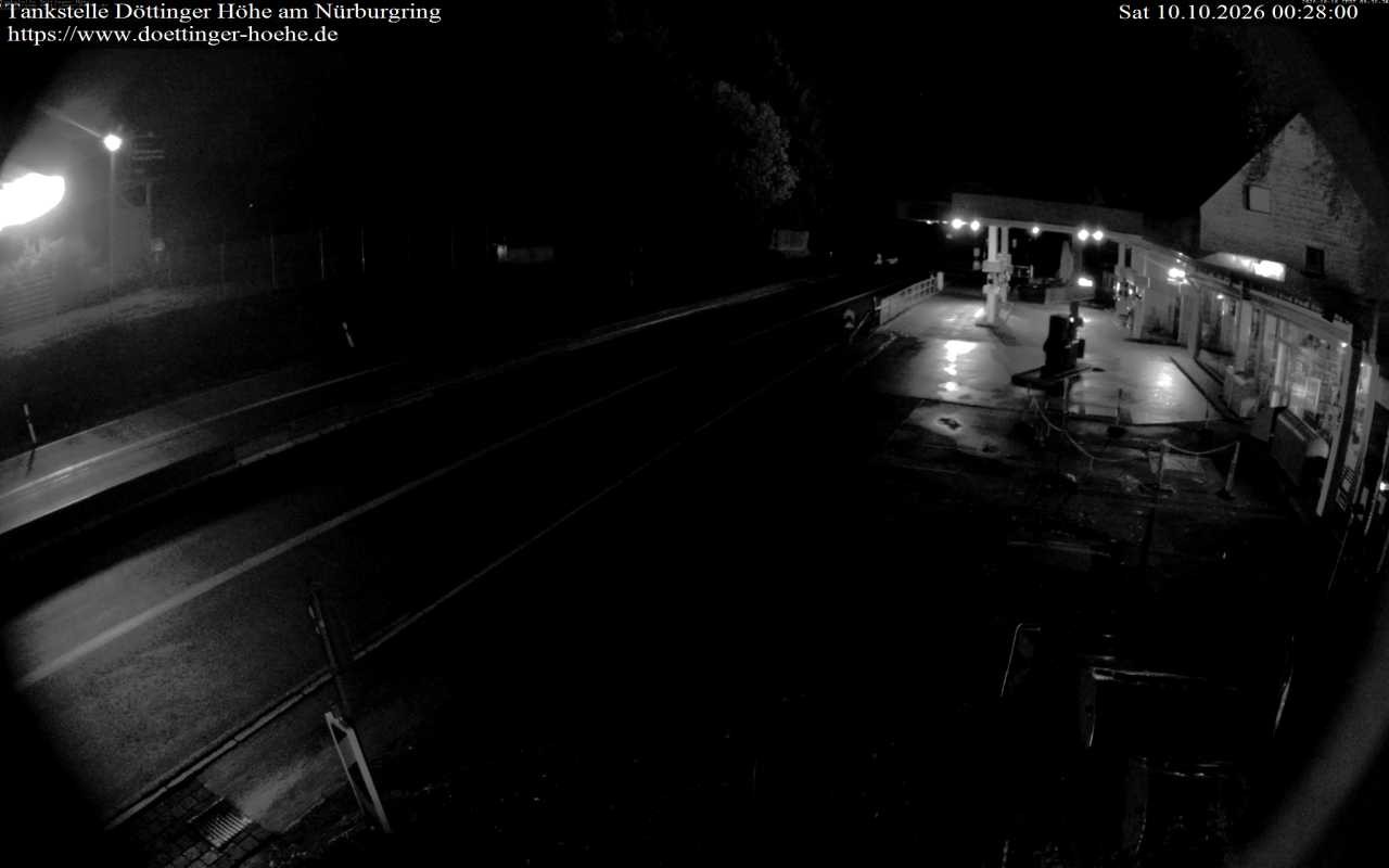 Archiv Foto Webcam Tankstelle Döttinger Höhe am Nürburgring