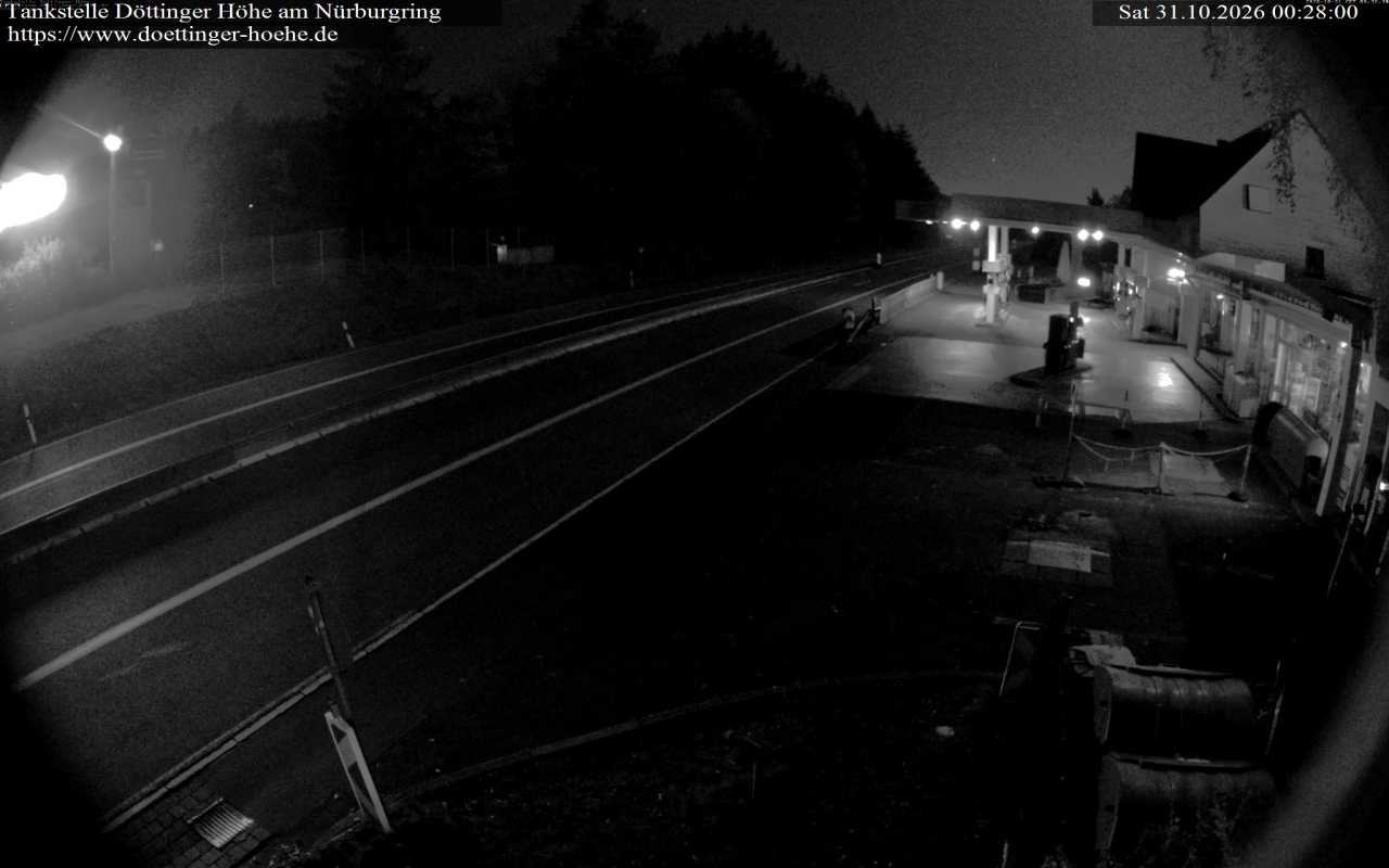 Archiv Foto Webcam Tankstelle Döttinger Höhe am Nürburgring