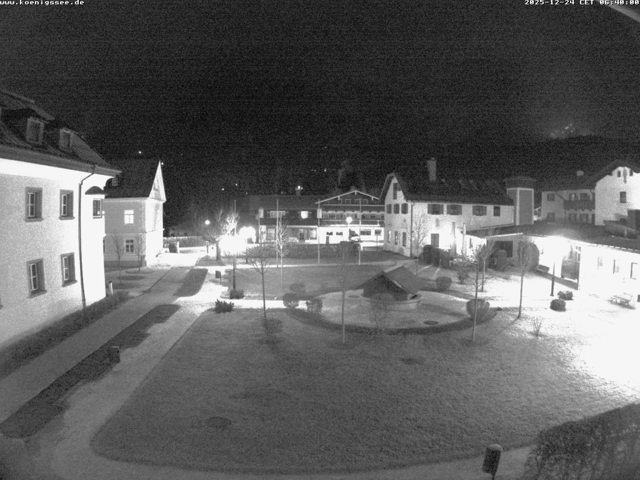 Archiv Foto Webcam Haus des Gastes - Königssee