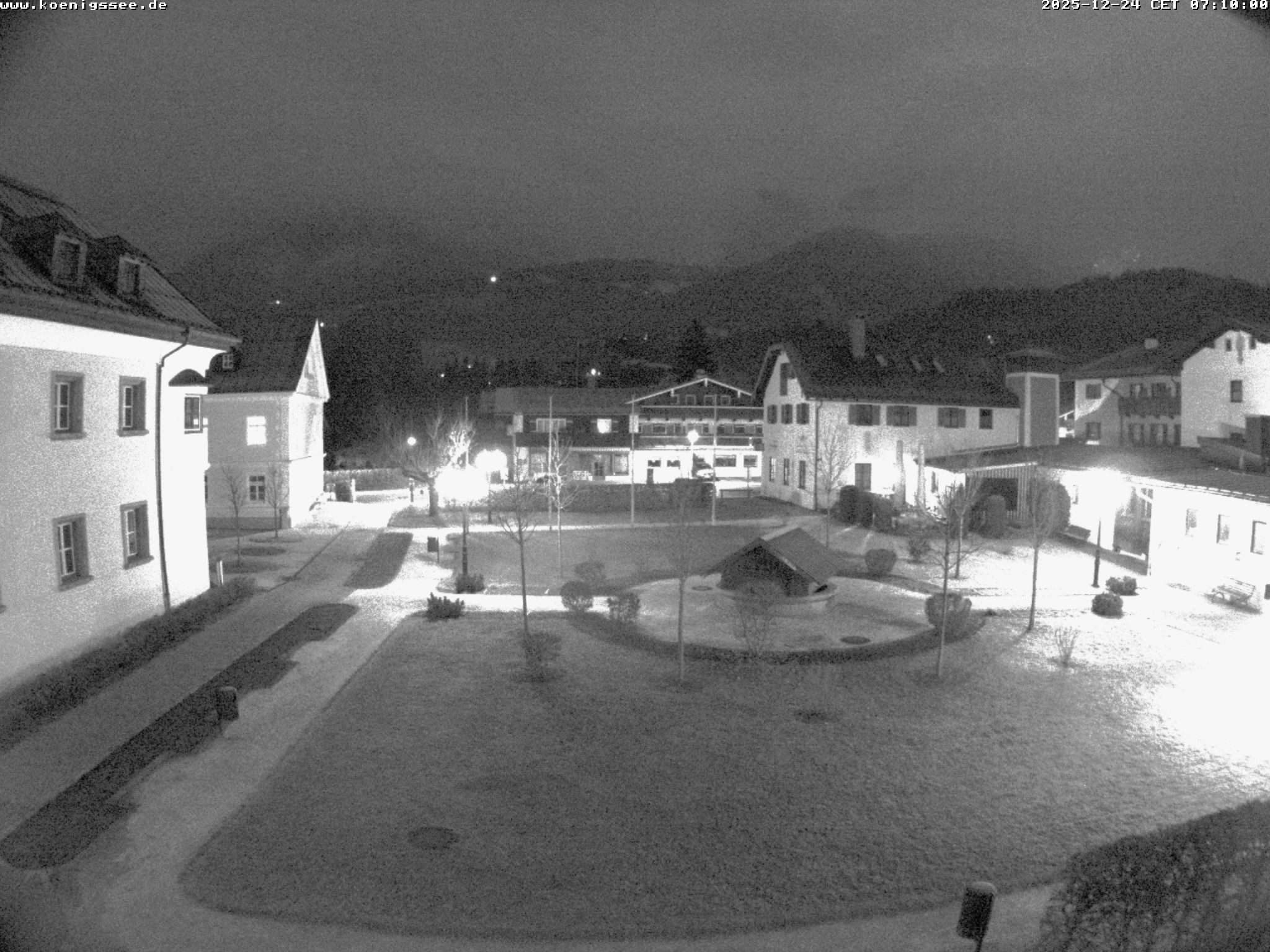 Archiv Foto Webcam Haus des Gastes - Königssee