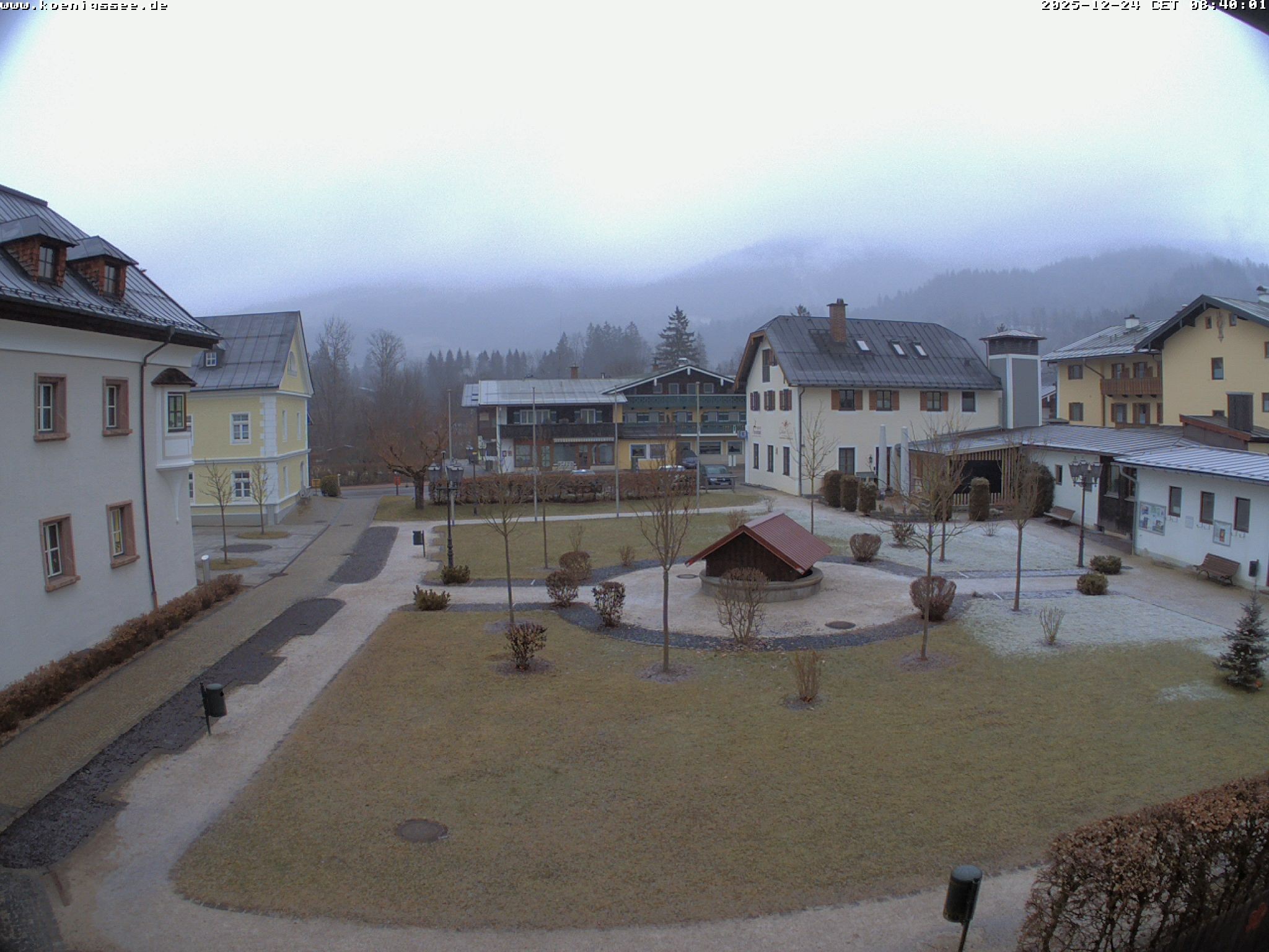 Archiv Foto Webcam Haus des Gastes - Königssee