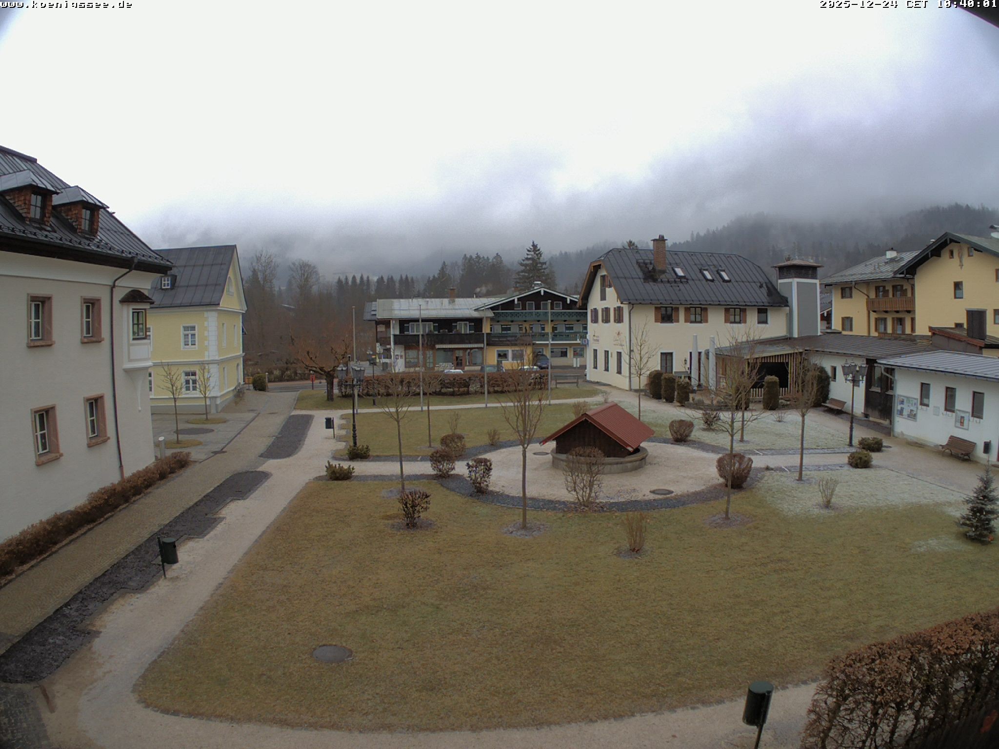 Archiv Foto Webcam Haus des Gastes - Königssee